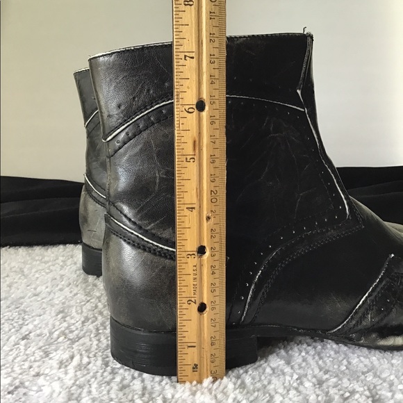Men’s Boots Size 10.5. Men’s Short Black Boots. - Picture 8 of 13